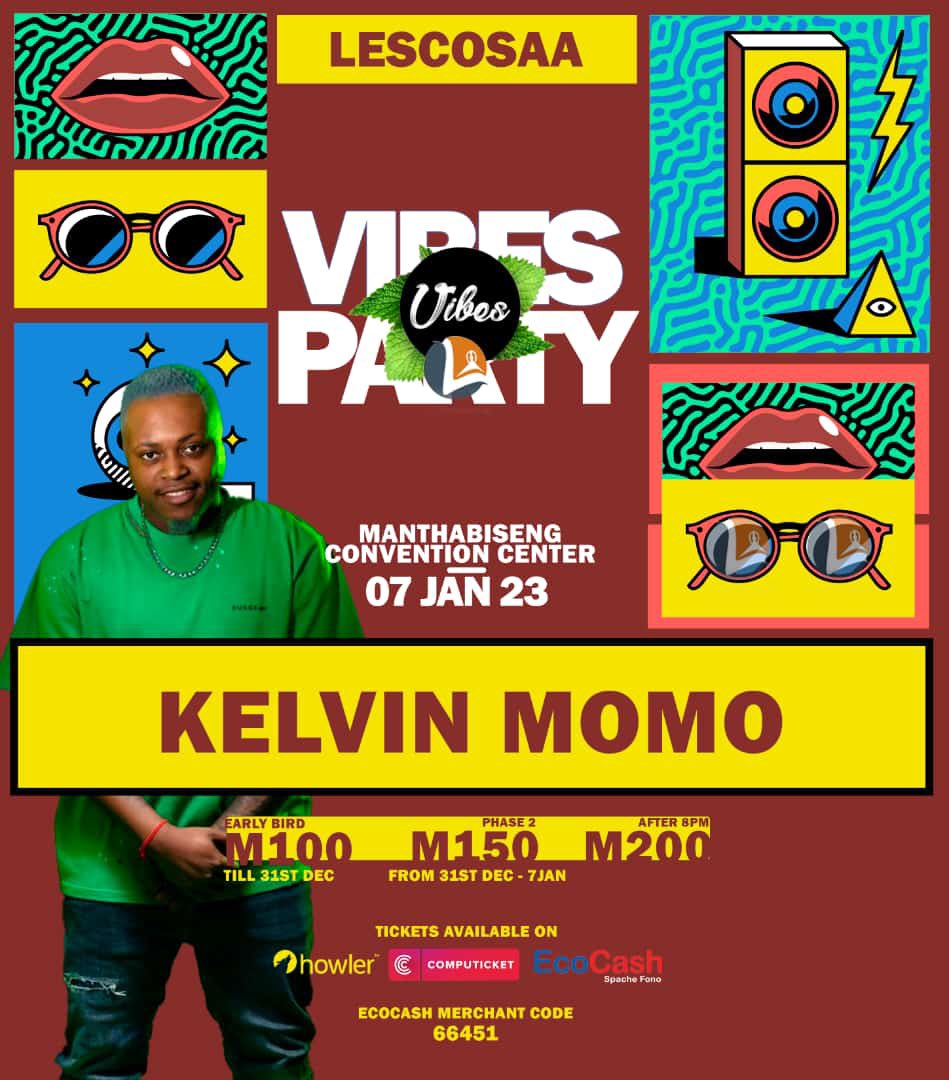 ChrissyMoroke's tweet photo. You rest you rust! 
LESCOSAA brings to you a Vibes party on the 7th Jan 2023. Please note today is the last day to get your early bird ticket..

One thing to know about Vibes, is that they definitely party differently 😉😉 
#vibesparty #LsTwitter https://t.co/moF16luA0g