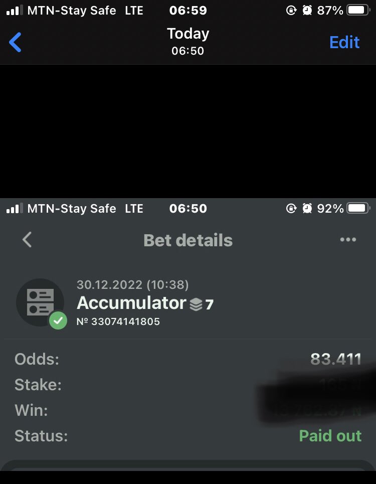 IOgirima's tweet photo. @cindy_blog @Ekitipikin Nice one! I also one 83odds on 22Bet. Na morale from @Ekitipikin. Believe o. 2023 go boom tire. https://t.co/N00DZ84LnA