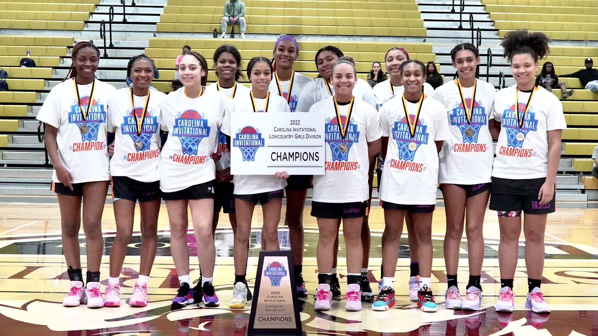 ReynoldsburgGBB's tweet photo. Congratulations to our Lady Raiders the 2022 @CInvitational CHAMPIONS! #CI2022 🏀🌴

Final 💨
Price 19 TOURNAMENT MVP🏆
McDonald 13
Savoy 13
Collins 10
Johnson 9
Ross 7
Cornett 4
Holifield 2 https://t.co/Ry4CgRRmAW
