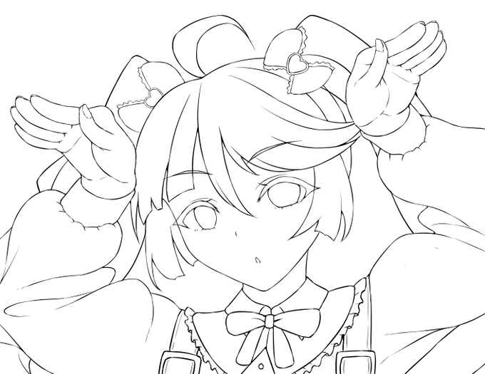 来年はこの地雷系タン・シヨンを最初の絵にしようと思います。 