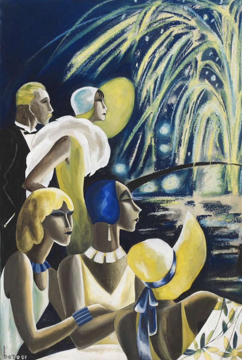 Heute nur kurz: Kommt gut ins neue Jahr! Hier schon mal ein „Feuerwerk“ (1929) für Euch, von Dodo, der Berliner Künstlerin Dörte Clara Wolff (1907-1998). Danke für Euer Interesse und den Austausch in 2022, es hat mir viel Spaß gemacht! 🫶