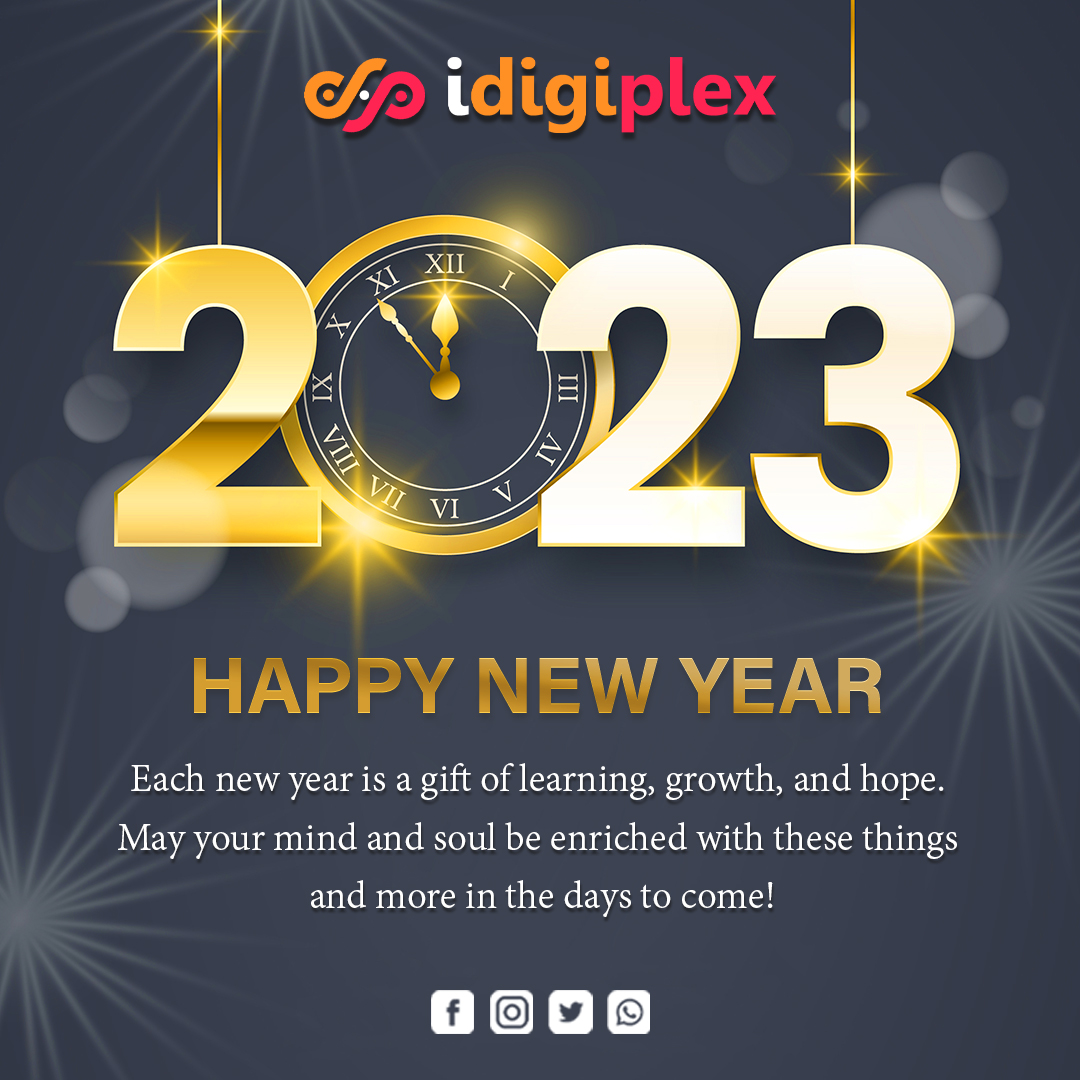 idigiplexinfo's tweet photo. Each new year is a gift of learning, growth, and hope.
May your mind & soul be enriched with these things and more in the days to come!
We wish you all a happy and successful New Year!✨
Happy New Year 2023!!
#idigiplexinfotech #happynewyear2023 #happynewyearparty #bhfyp https://t.co/Y2sm9M877A