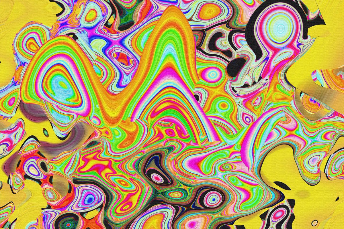 #psychedelic #Abstractart #contemporaryart #trippy