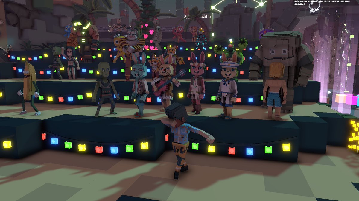 renodion31's tweet photo. @TheSandboxGame @steveaoki @TheOfficialA7X @suecothechild @ParisHilton @deadmau5 @blond_ish Celebrating the end of the year in @TheSandboxGame Metaverse! ✨🎇 https://t.co/Mp0h6WVnrA