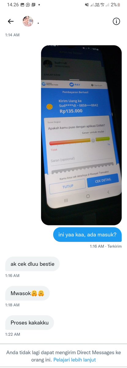 mikkastr's tweet image. HELP RT PENIPU HEAD CANVA MASIH BERKELIARAN

Kemarin dia nipu admin aku, sekarang ada korban baru lagi (pict kedua) hati hati buat kalian! 

#zonauang