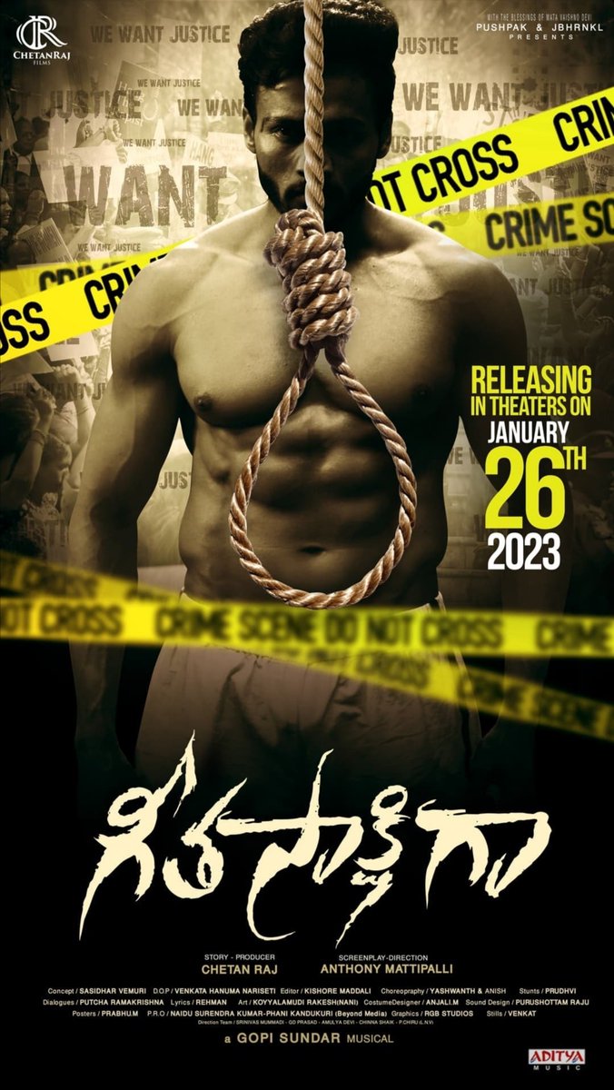 PriyaaAadarsh's tweet photo. @Actoraadarsh
The most waited moment. The motion poster is dashing. 
#allthebest #geetasakshigaa #actoraadarsh #Hero #Tollywood #handsome @ChetanRajFilmz @chetanmaisuria @ChitraShuklaOff
#movie #ProjectK #theater #NewYear2023 #January2023 https://t.co/UoYqwuL3BS