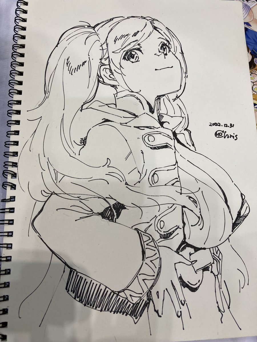 今日描いたスケブの一部です。今回はこちらの都合で募集切り上げて申し訳ないでした 