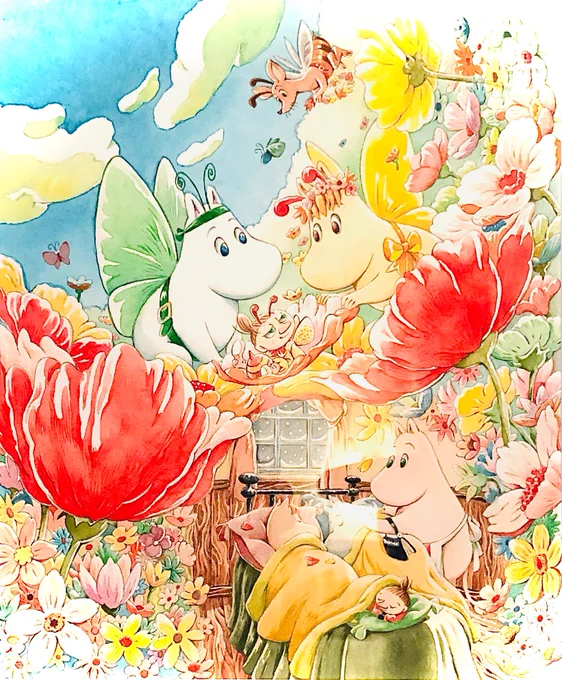 今日は大晦日、2022年も最終日となりました。イラスト『冬に見る夢』は数十年前、某銀行さんのアニメCMを作った時にイラスト化させて頂いたものです。こちらもカレンダーやポスターなどになりました。nakura 