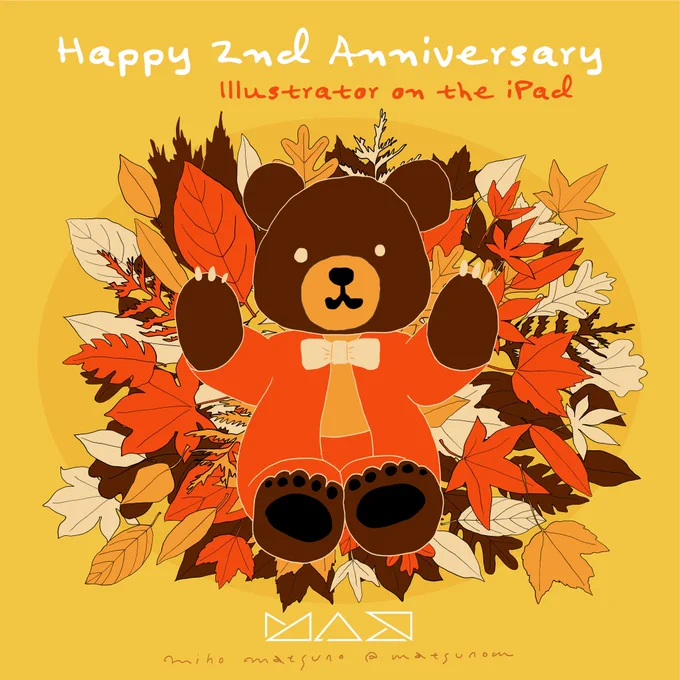 今年はAdobe Illustrator iPad版とも仲良くなれて何年かぶりにベクターイラストに戻って来れたのもたのしかったです。 