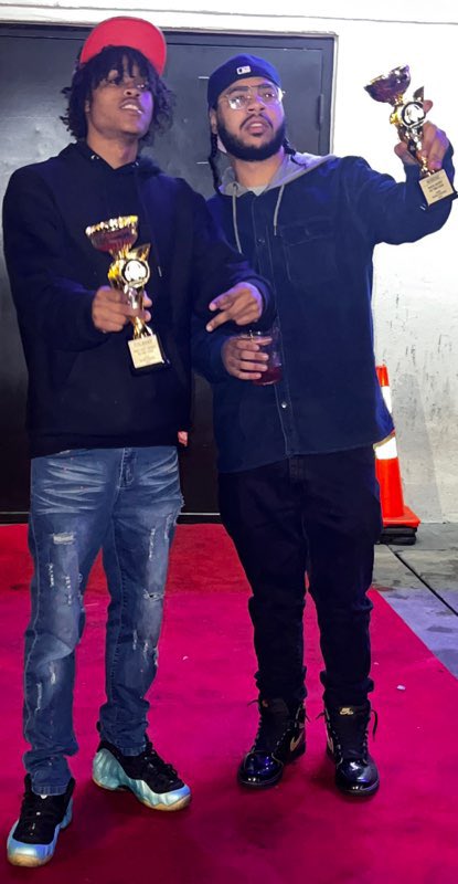 MercedezUAZ2's tweet photo. Congratulations to my artist, Yung Bookie! He won best new artist at the #AZMT AWARDS!!!!
Congratulations to @Murkemz for winning Male Artist of the Year!!!! https://t.co/ppp5h6vGwr