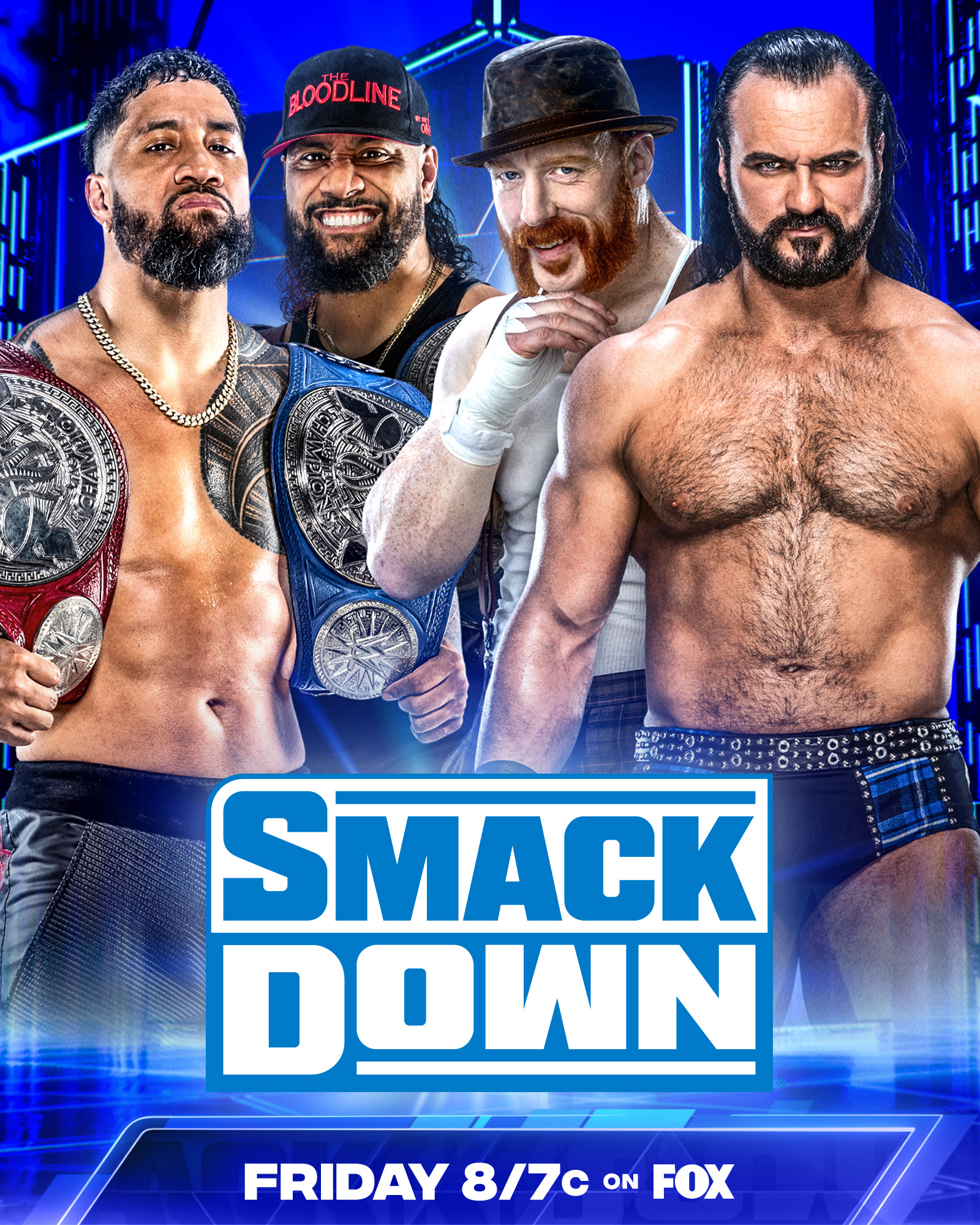 WWE on Twitter "NEXT WEEK on SmackDown ☝️ WWEUsos defend the