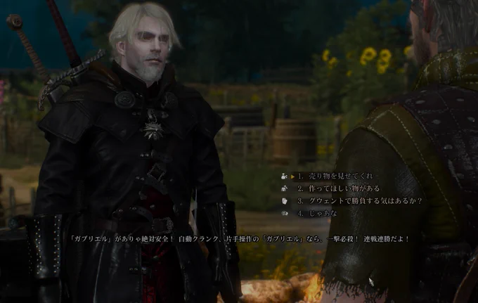 Witcher 3 、色んなMODがあってありがたい 