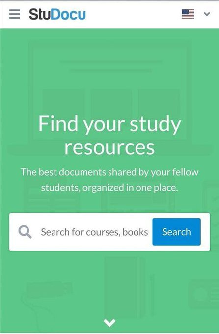 📌للباحثين وطلبة  الدراسات العليا
موقع ممتاز يوفر مصادر علمية ذات جودة عالية وممتازة
مقدمة من 14324 جامعة و 73963 كتاب و 928476 أسئلة امتحانات وغيرها كثير، الرابط 

🔗
studocu.com/en-us
#افكار_البحثية #الدراسات_العليا