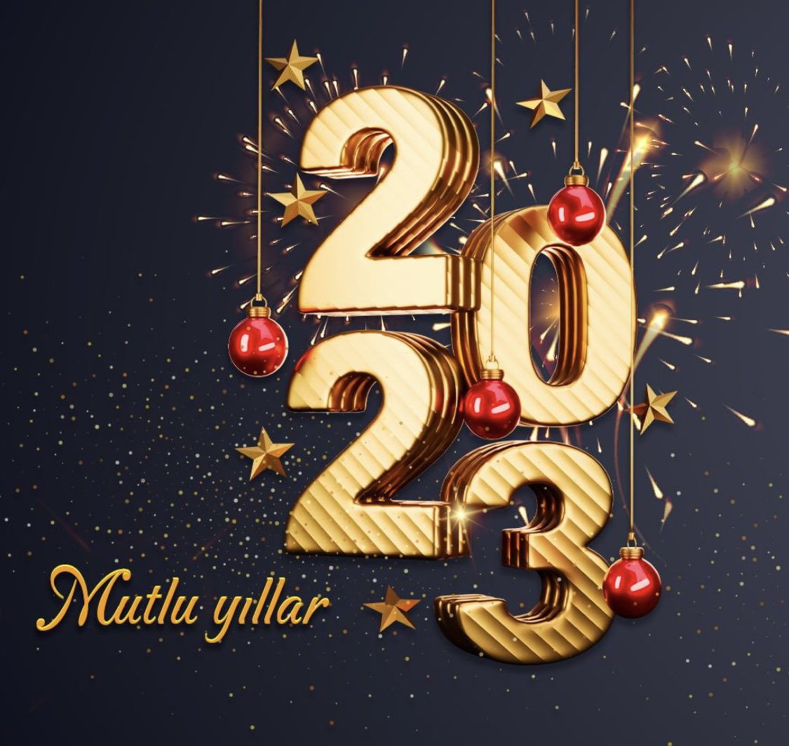 İçinizden geçenlerin gerçek olduğu, sağlık, bereket, huzur ve mutluluğun sizi bulduğu iyiliklerle dolu bir yıl diliyorum … 

Sevgimle…❤️

Hoş gel 2023 

#MutluYıllar