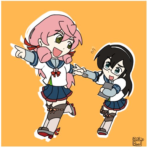 大淀(艦これ) 「#見た人もなにか無言で大淀をあげる 」|bael38のイラスト