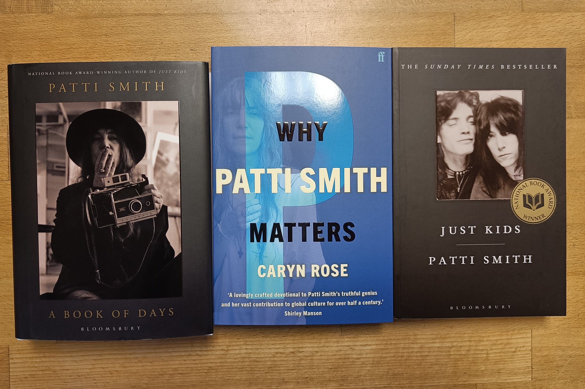 Happy Birthday (yesterday...) to Patti Smith. Because the night...  