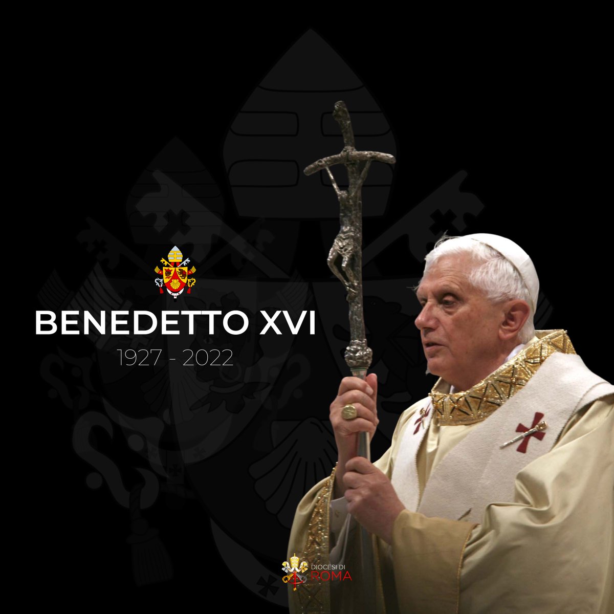 Oggi, sabato 31 dicembre, alle ore 9.34, nel Monastero Mater Ecclesiae in Vaticano, il Signore ha chiamato a Sé il Santo Padre Emerito Benedetto XVI.