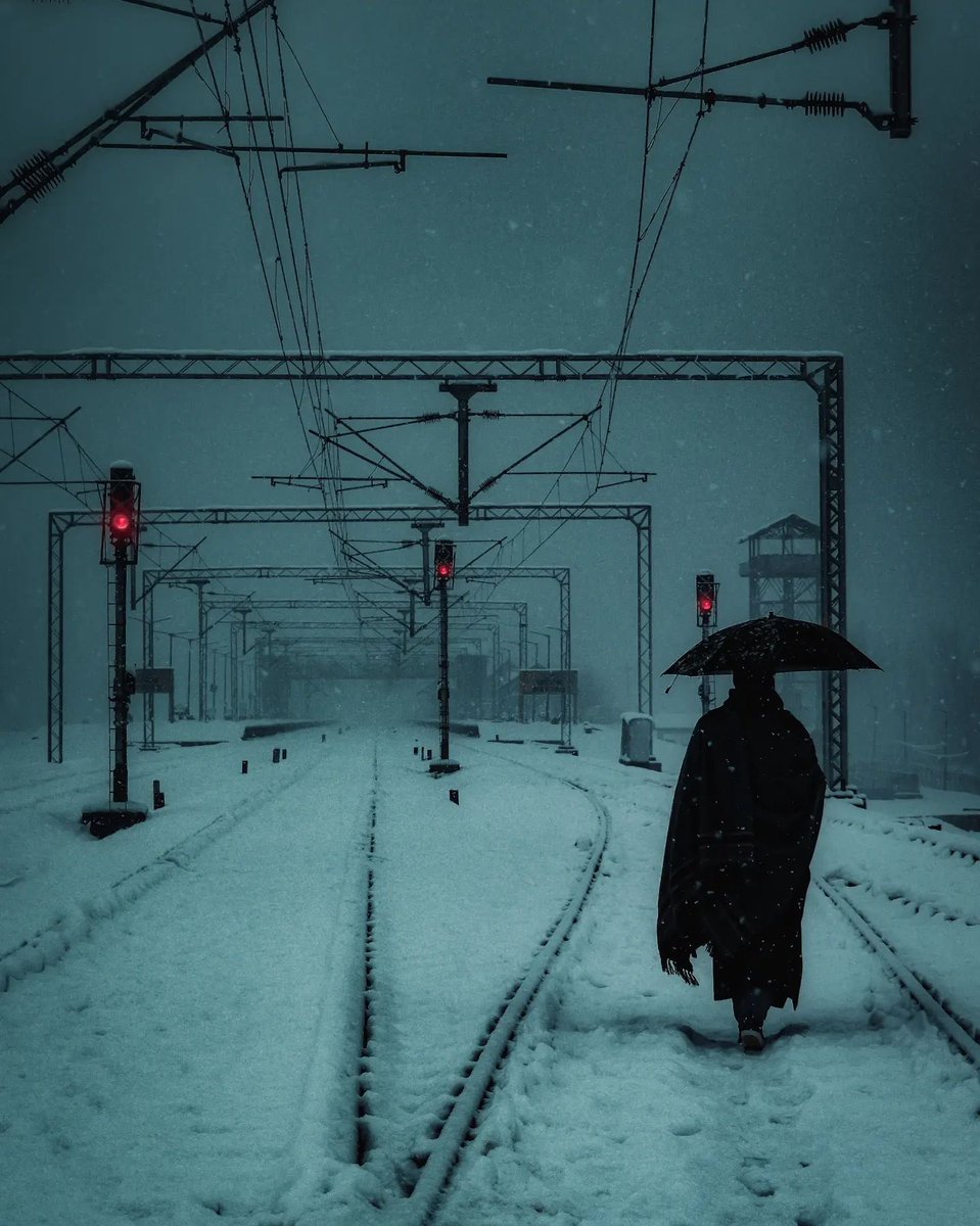 The blizzard ~ © Mir Auqib