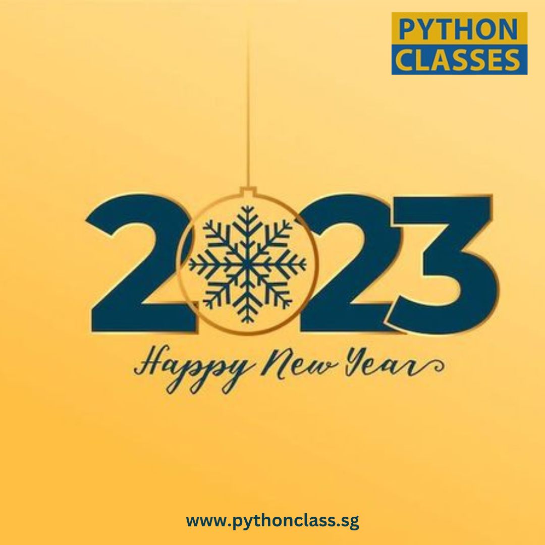 pythonclasssg's tweet image. We wish you a very Happy New Year! May the new year continue to bring joy and prosperity to each and every one of you.
#NewYear2023 #Happy #HappyNewYear #Happiness #NewYearCelebration🙂 😀🍰🎇🎉