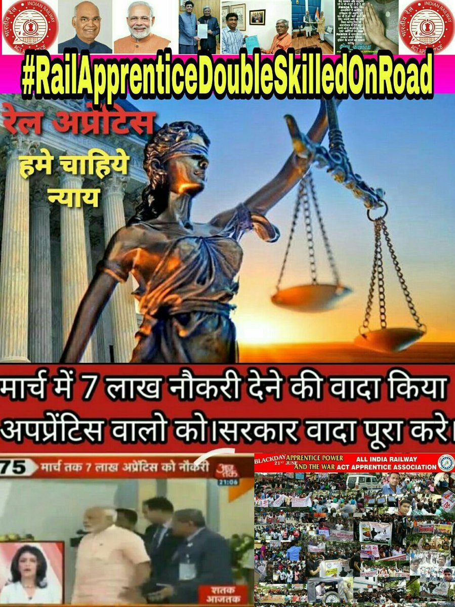 RajeshC39141497's tweet photo. #Decrease_CCAA_CutOff
रेल मंत्री जी अप्रेंटिस की सिट केवल अप्रेंटिस CCAA से भरी जाये चाहे अपरेंटीस का आखरी अंक तक सभी अप्रेंटिस को मौका दिया जाये और कट आफ कीम करके सभी का समायोजन किया जए धन्यवाद  @PMOIndia @AshwiniVaishnaw @AIRF15853780 https://t.co/BB0OG4CH77