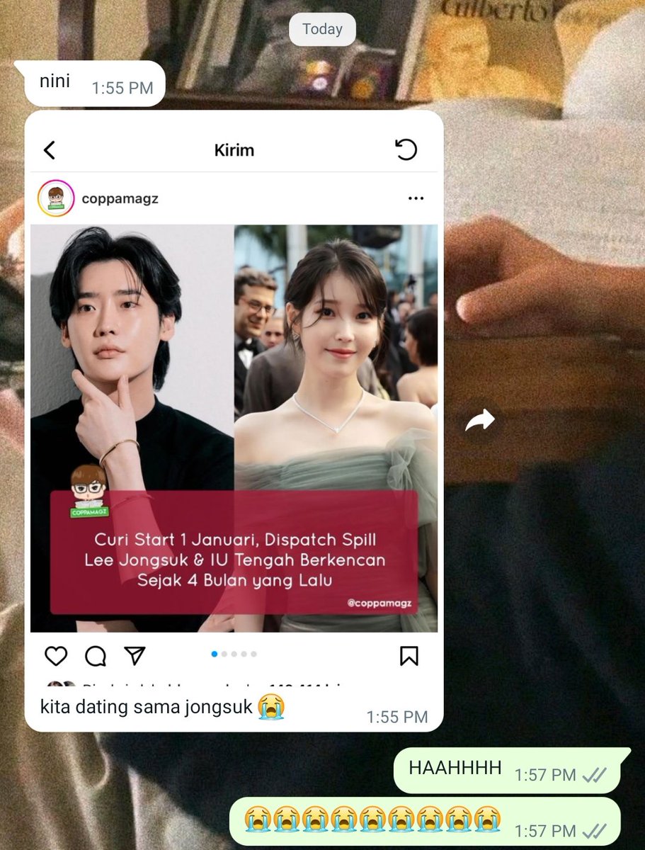 dldwlrma's tweet photo. @jiweurn "kita dating sama jongsuk" 😭😭😭😭😭😭😭😭😭😭😭😭😭😭😭😭😭 https://t.co/GUx5yy22NC