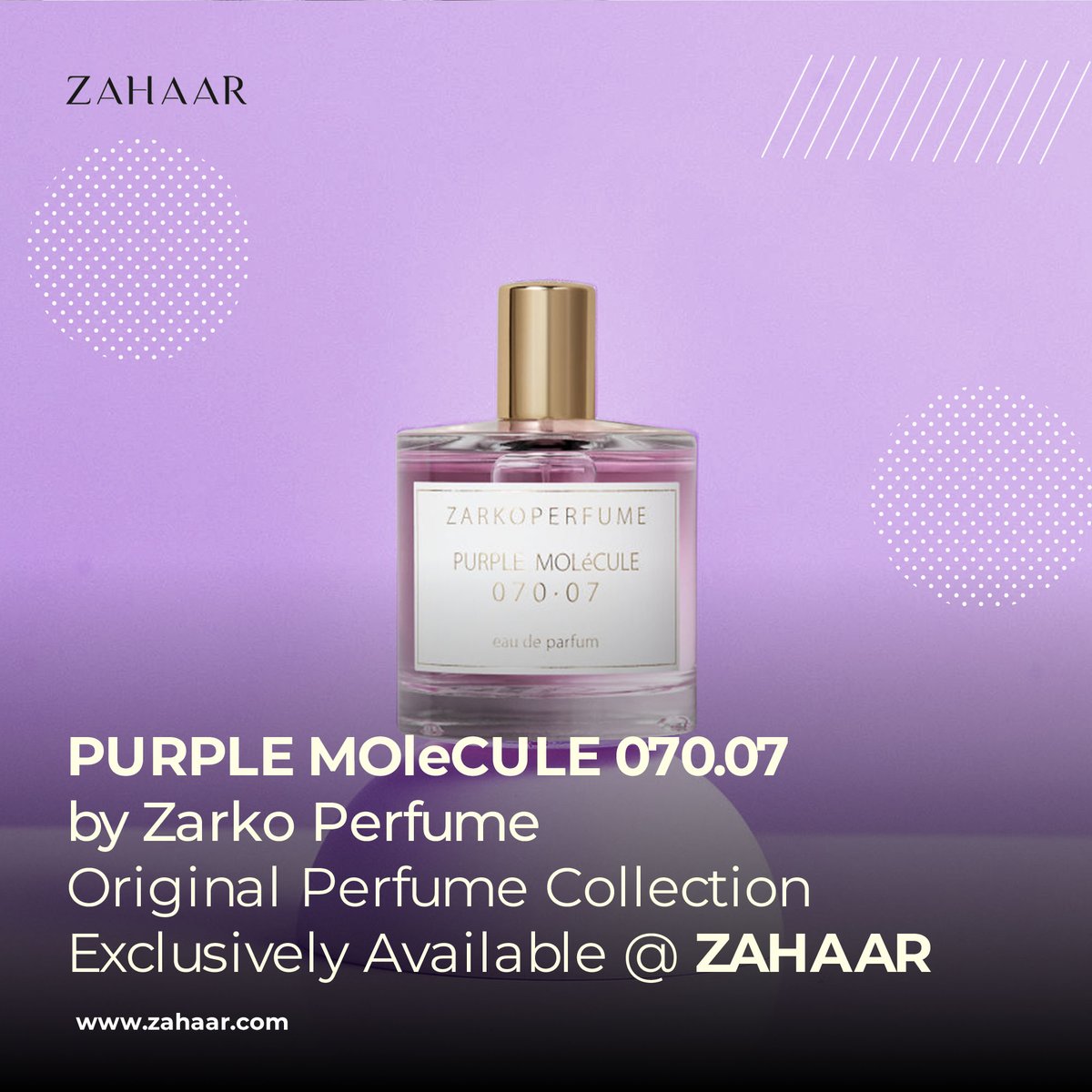 OfficialZahaar's tweet image. PURPLE MOLeCULE 070.07 By Zarko Perfume
Immerse Yourself in the whole history of Niche French Perfume 
Shop here🛍
zahaar.com/collections/za…

#perfume #perfumecollection #fragrnace #scent #dubai #abudhabi #womensperfume #mensperfume  #Zarkoperfume   #Exclusive #Luxury #Heritage