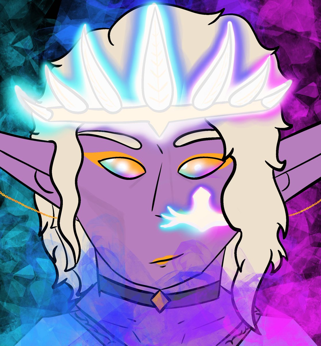 enby_kineticist's tweet image. #drowcember days 29 and 30! Azaryn communing with his deity (@NocticulaQ) as she attempts to rise from the Abyss
Colours!