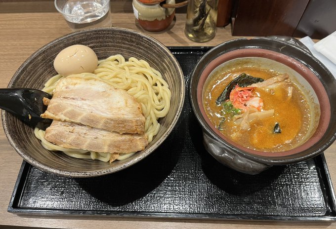 つけ麺を久しぶりに食べた 