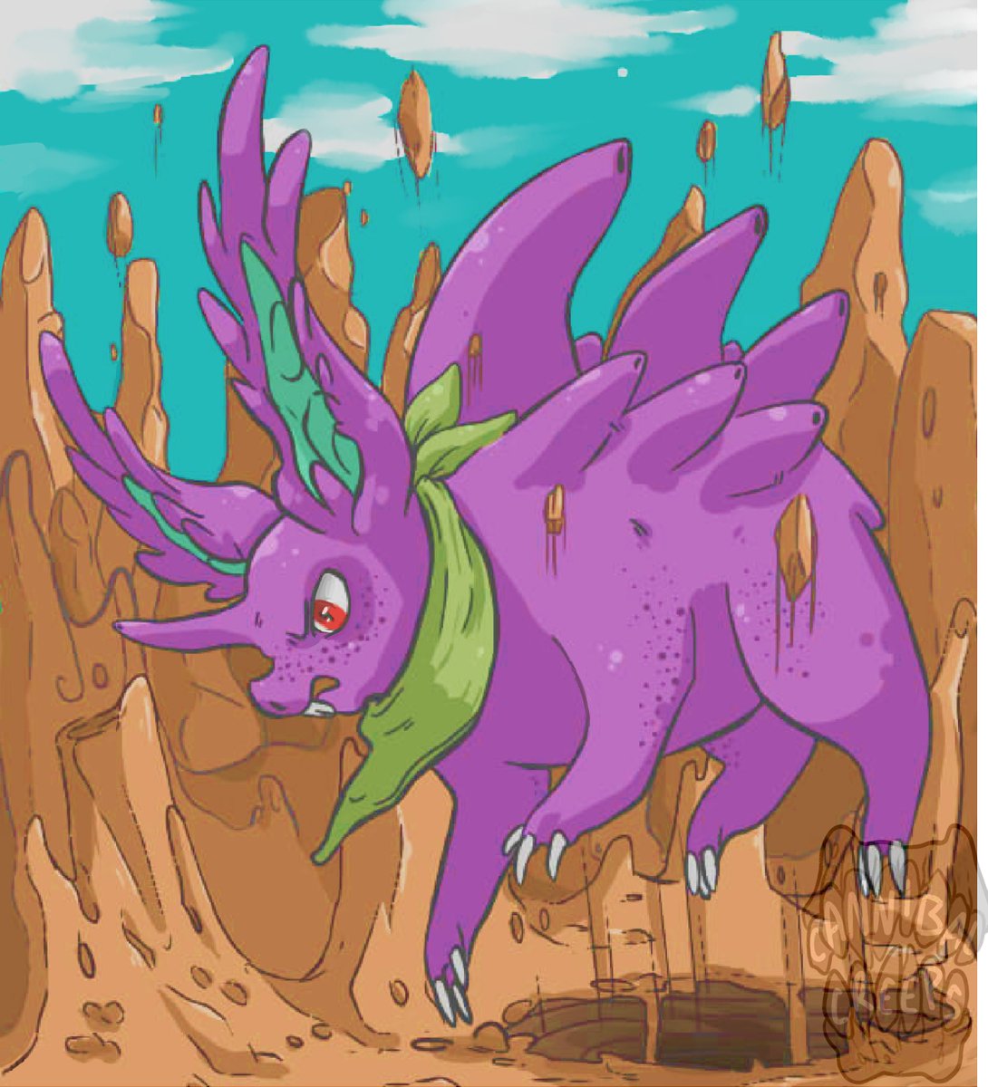 BasicCreeps's tweet photo. some old 2010 art: 

Nidoran♂ and Lileep for the pokemon dungeon groups I used to frequent https://t.co/O4R89WarE4