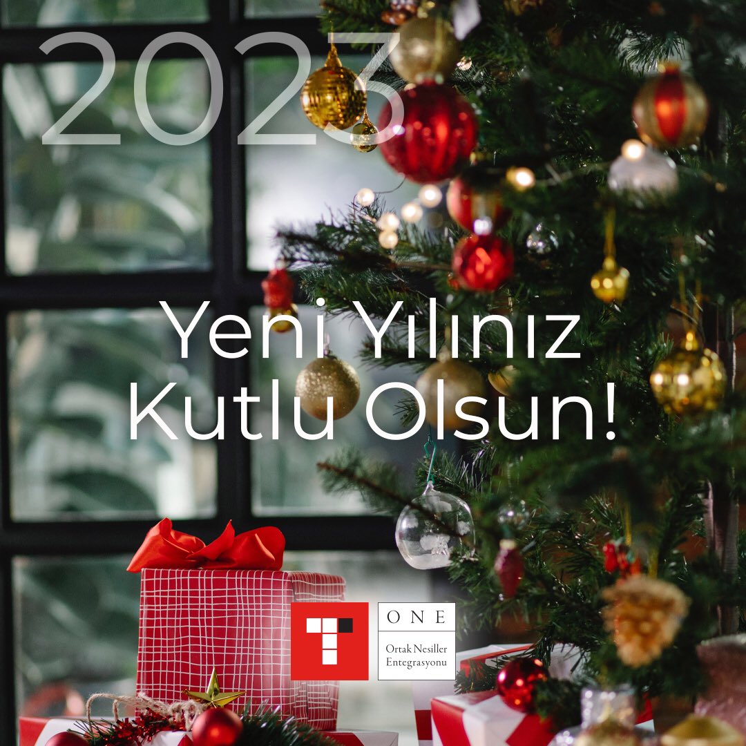Herkese sağlık, huzur ve mutluluk dolu bir yıl dileriz. 

Yeni yılınız kutlu olsun.🎉

#turkeyone #yeniyıl #yılbaşı #2023