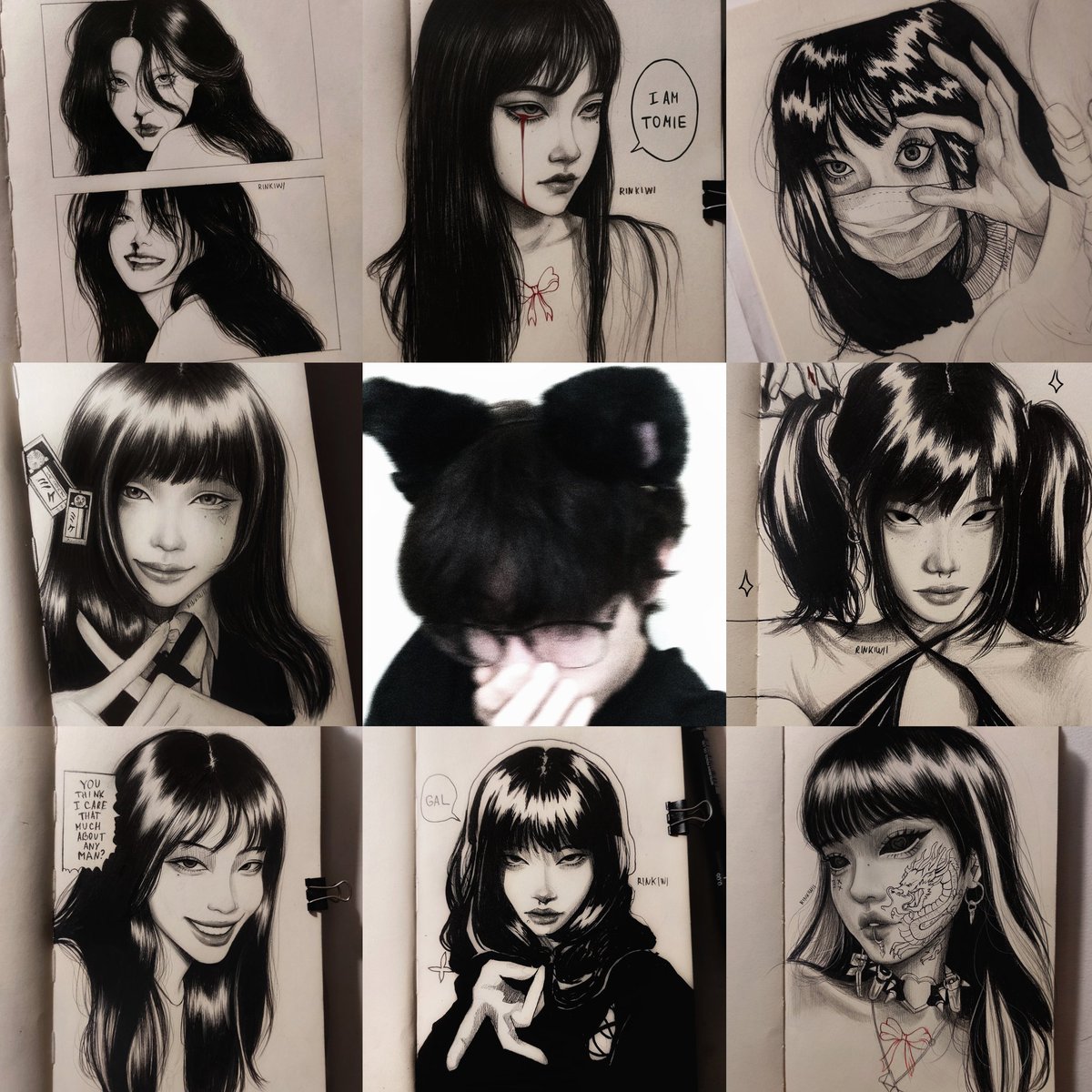 rinkiwii's tweet photo. 🐈‍⬛
#art and #artist #2022 https://t.co/CHHrn8FtYh