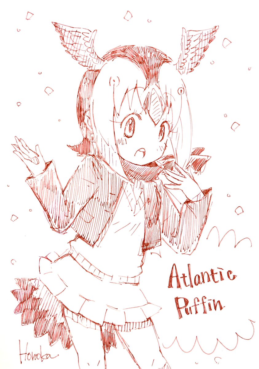 #今月描いた絵を晒そう
#けものフレンズ

フレンズ〜🐾 