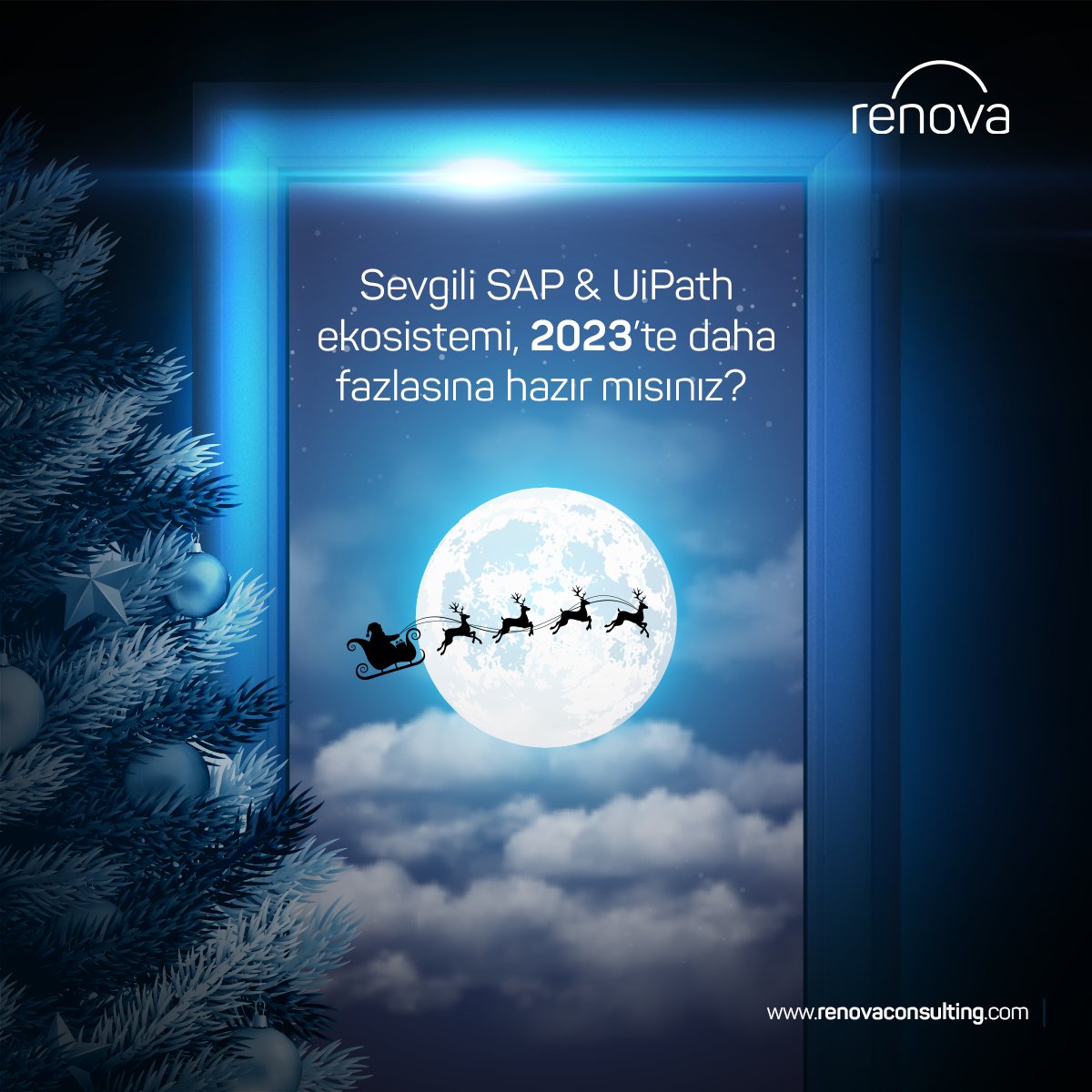 🙌🏻Renova Consulting ailesi, teknoloji dolu; mutlu, sağlıklı yeni bir yıl diler! 

#SAP #IUPath