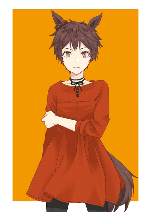 今年の描き納め今年はお読みいただきありがとうございました来年はコミケとか参加してみたいですね～ #ウマ娘 