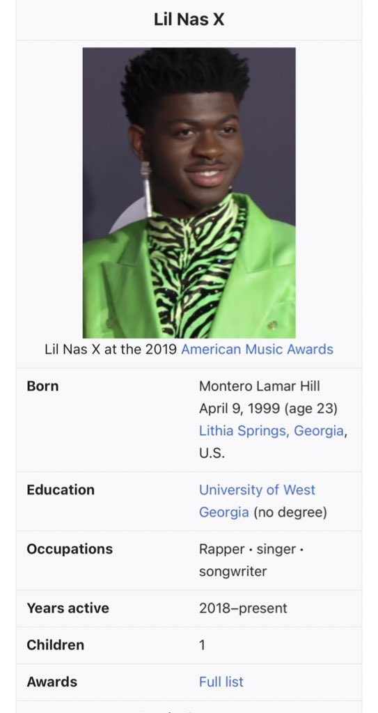 Lil Nas X - Wikipedia
