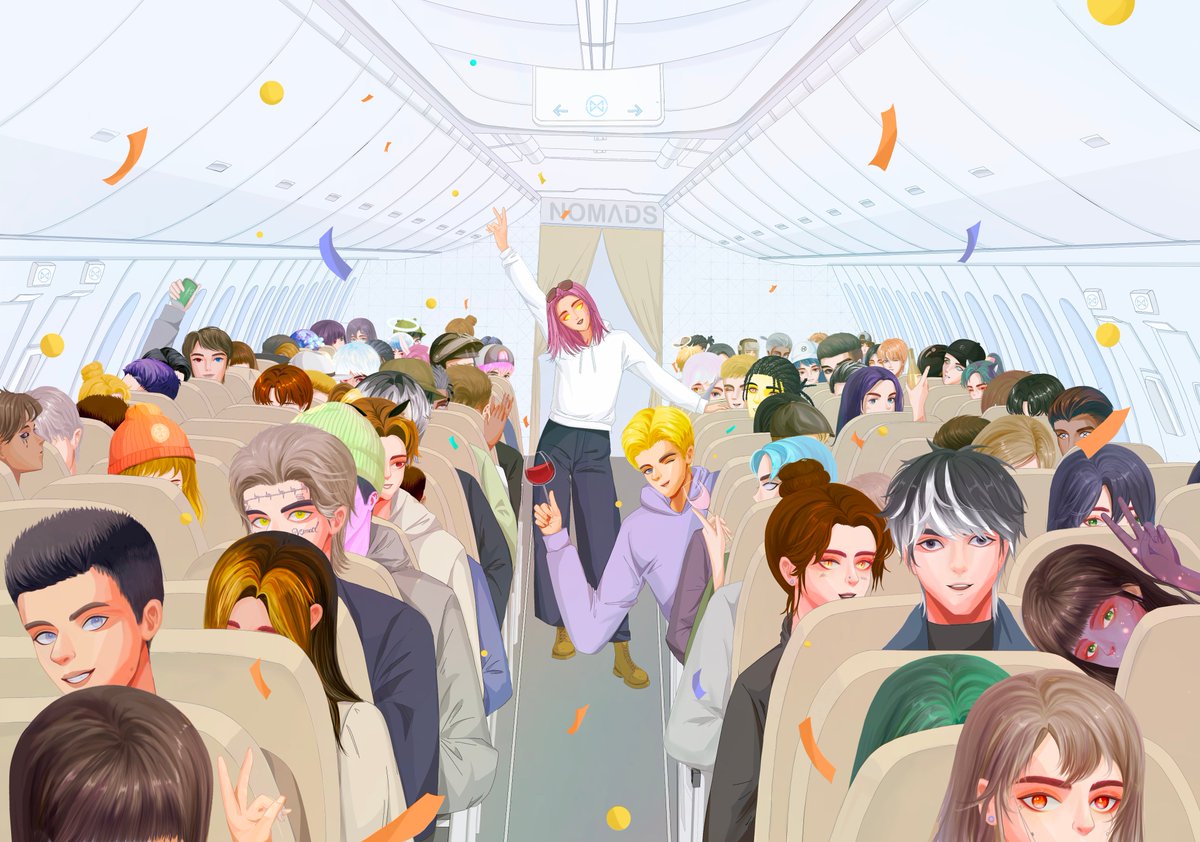 NomadsNFT_'s tweet photo. We are SOLD OUT! 

Took 3 days, 2 mint adjustments, and an amazing community! 

This is only the beginning! https://t.co/Ho8Jnamz6q