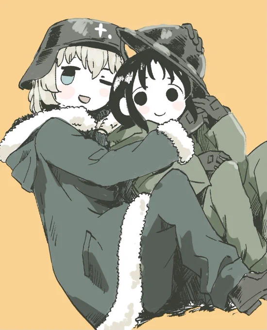 らくがき #少女終末旅行