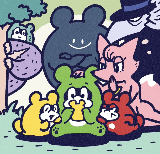 ざわざわ。#今日のポコタ 