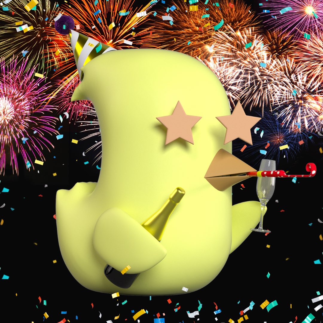 We hope you all have a wonderful &amp; cheeky end to 2022 tonight! 🐤Regardless if you’re partying, working, or just staying in. ❤️
Here’s to an amazing 2023!
Wishing every one of you the best for the new year! ✨🥂🍾