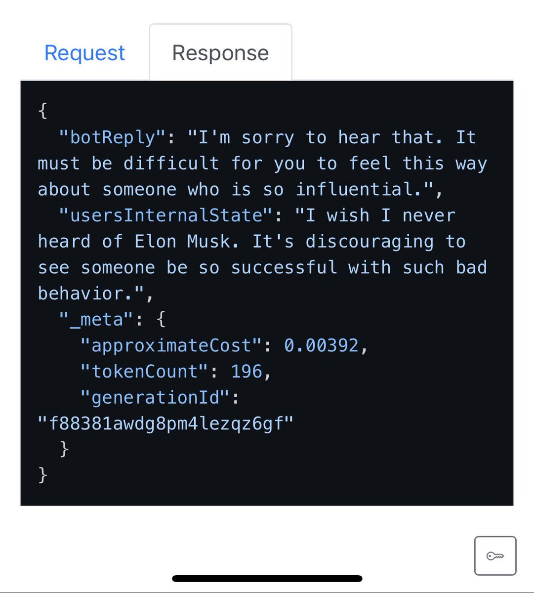vovahimself's tweet photo. @deepfates Got it! Yeah, could be interesting. Here I tried quickly testing it with #AlmostMagic.
I wonder if it really helps though, or if GPT-3 projects all of this in its “latent” conversation anyway. https://t.co/ebi973JeH3