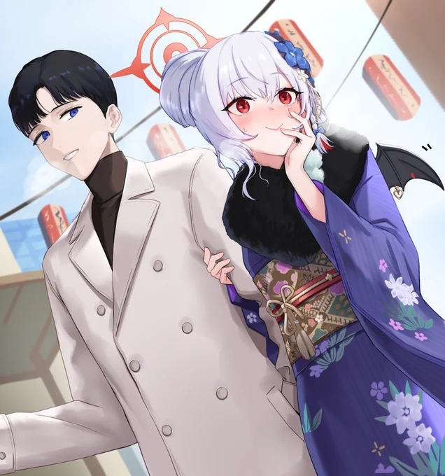 「思ったよりもっとドキドキしますわね...」#ブルアカ 