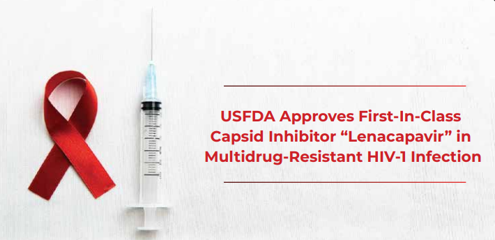 DrscEditorial's tweet photo. The Food and Drug Administration (FDA) has approved Lenacapavir, in combination with other antiretrovirals, as a twice-yearly treatment option for patients with multi-drug-resistant HIV-1 infection
Read full article at- https://t.co/Jsb2SSrk9q
Reach us at- https://t.co/7MQ4VUHDXt https://t.co/1ljJjYJrZ1