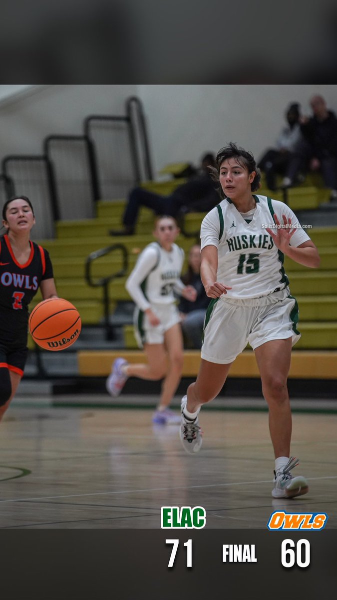 stevesolismedia's tweet photo. Final βΉπ½ββοΈ π
#ELACHuskies 71
#CitrusOwls 60
10th Annual
Okawa Classic π
at East Los Angeles College. https://t.co/E3DNoWz8u3
