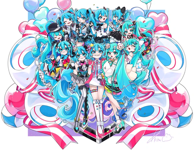 #2022年の絵を振り返るテンプレートお借りしました〜!!今年は初めてボーマスに参加したり、カラオケイラストに採用してもらえたり、万いいね10,000フォロワーさんを達成したりと良い年でした来年もたくさんミク活するぞ〜!! 