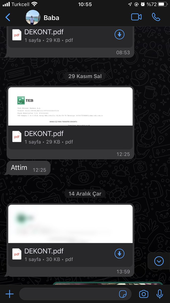 Bizim max baba kız sohbetimiz