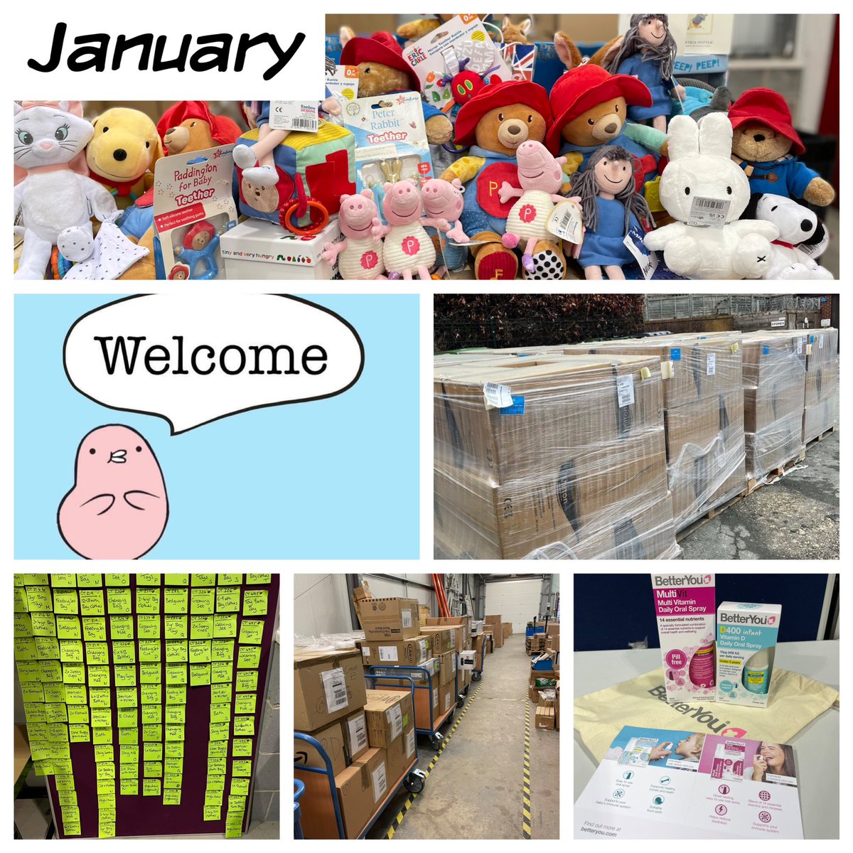 As 2022 comes to an end, we share some monthly highlights. January, we began our partnership with <a href="/BetterYou_Ltd/">BetterYou</a>, received amazing corporate donations from <a href="/rainbowdesigns1/">RAINBOW DESIGNS</a> &amp; Milton UK, welcomed Baby Basics Hinckley &amp; continued our work to support Afghan resettling families.