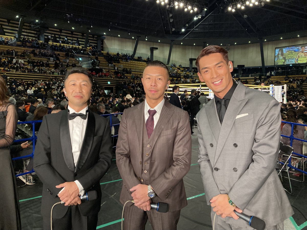 決戦まであとわずか❗️

力強い解説陣が試合を熱く盛り上げます❗️
 解説 #内藤大助 さん #内山高志 さん
ゲスト #槙野智章 さん

WBO・WBA世界スーパーフライ級王座統一戦🔥
🇯🇵 #井岡一翔 vs #フランコ 🇺🇸

31日(土)午後5時〜
#TBS 系列全国生中継⚡️
#ボクシング 
#大晦日
