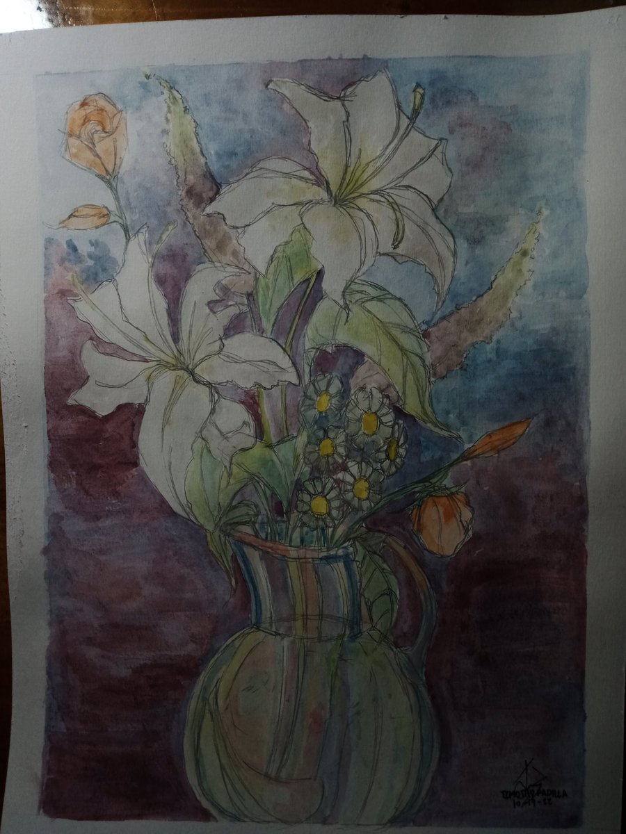TM_Forge0's tweet photo. Watercolour painting still life https://t.co/fsrWgX3dpE