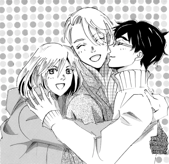 YOI絵で今年の描き納め♥⛸💍🐷🐯2022年もみなさまに大変助けて頂きました、ありがとうございました!来たる2023年もどうぞお供させてくださいませ🐰どなたさまもよいお年をお迎えください🎍 