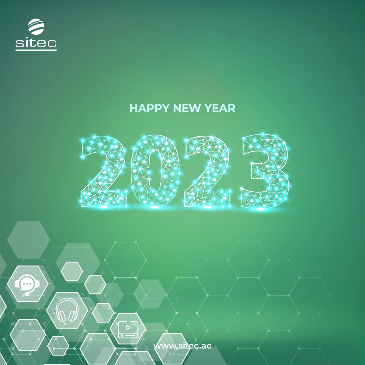 SitecTechnology's tweet image. Sitec family wishes you and your organization a Happy New Year!
Filled with the greatest success, prosperity, and happiness. 
#Sitec #HappyNewYear2023
